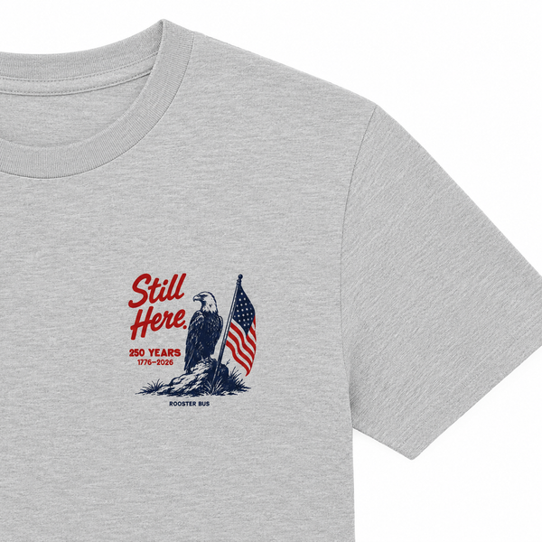 Ss 250th Anniversary Tee - Rooster 