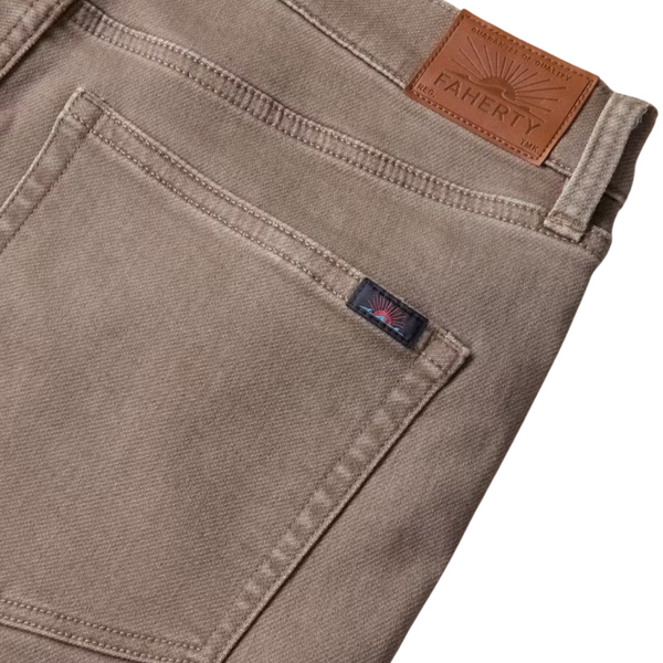 Stretch Terry 5-Pocket Pant - Rooster 