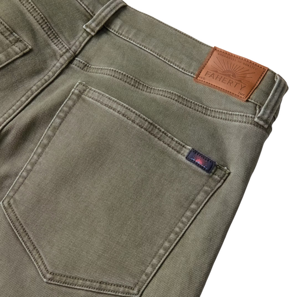 Stretch Terry 5-Pocket Pant - Rooster 