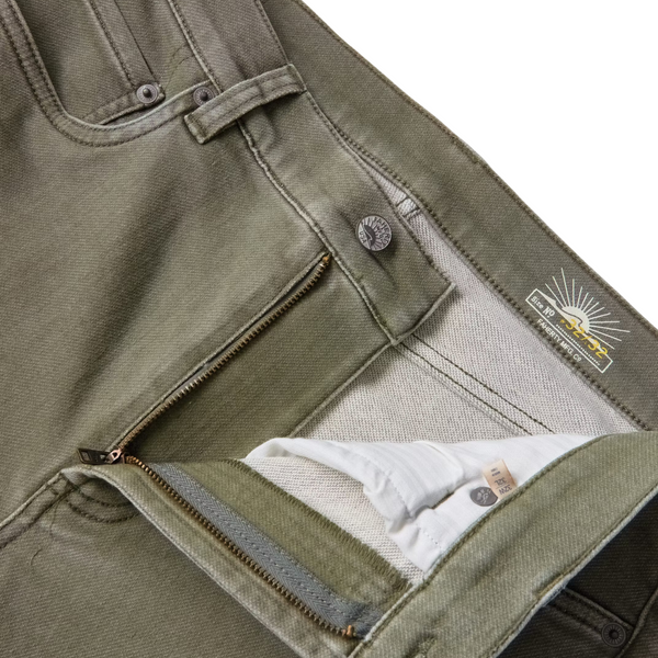 Stretch Terry 5-Pocket Pant - Rooster 