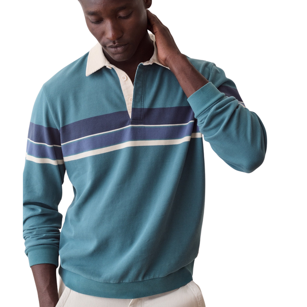 Sueded Rugby Polo - Rooster 