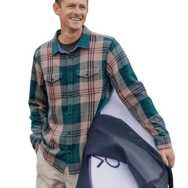 Blanket Shirt - Grassland Salton Plaid - Rooster 