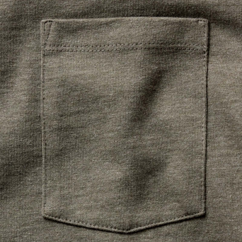 The Long Sleeve Shop Tee – Army Twist