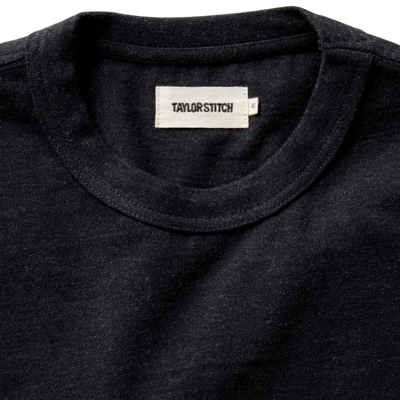 The Long Sleeve Shop Tee – Coal Twist