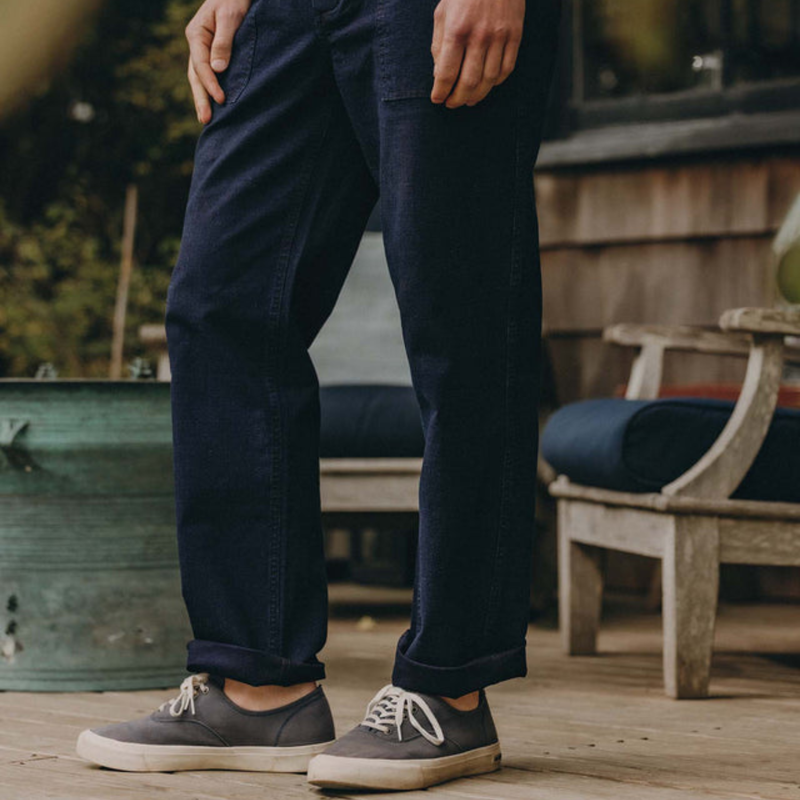 The Breakwater Pant – Rinsed Indigo Ripstop