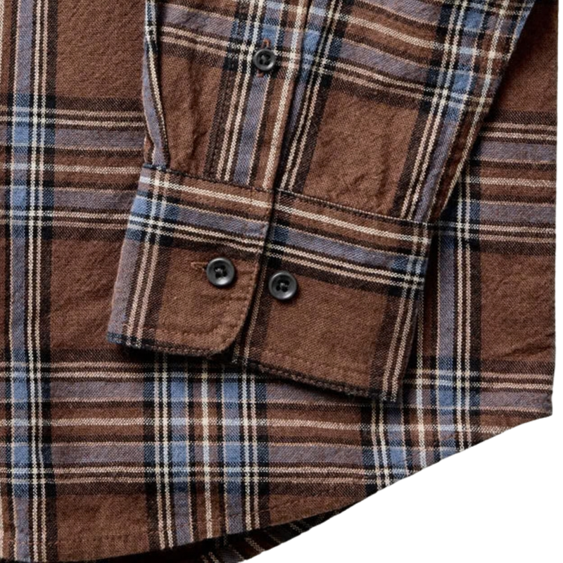 The Craftsman Shirt – Brick Plaid