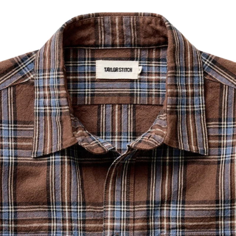 The Craftsman Shirt – Brick Plaid