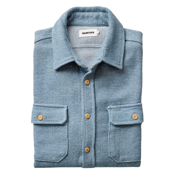 The Division Shirt - Washed Indigo - Rooster 