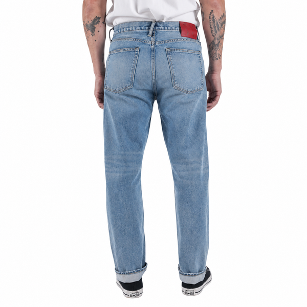 The Pail Loose Straight Natural Slub Indigo 12.5oz – LOU