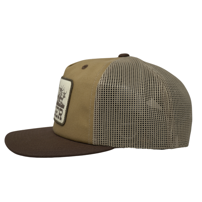 The Herd Snapback Tan/ Brown