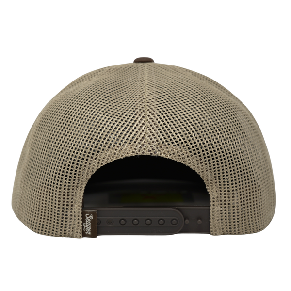 The Herd Snapback Tan/ Brown