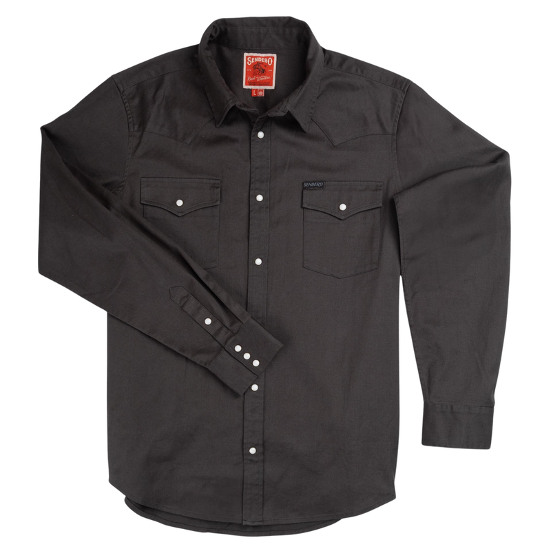 The Wyatt Pearl Snap Long Sleeve Corduroy Shirt