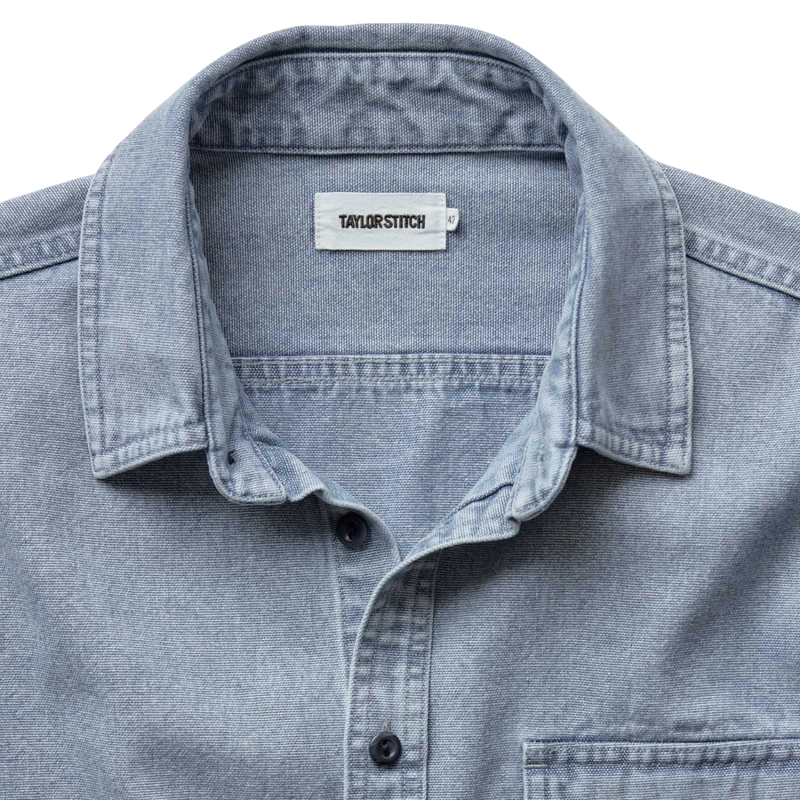 The Cadet Shirt – Washed Indigo Oxford