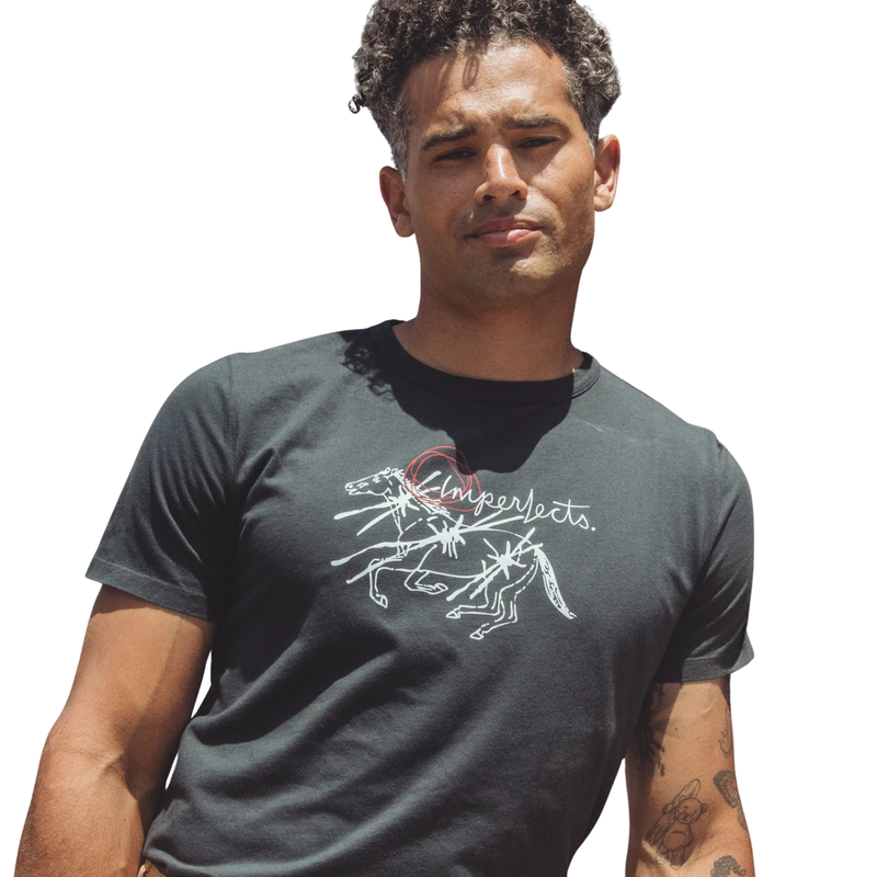 Thoroughbred Tee – Obsidian