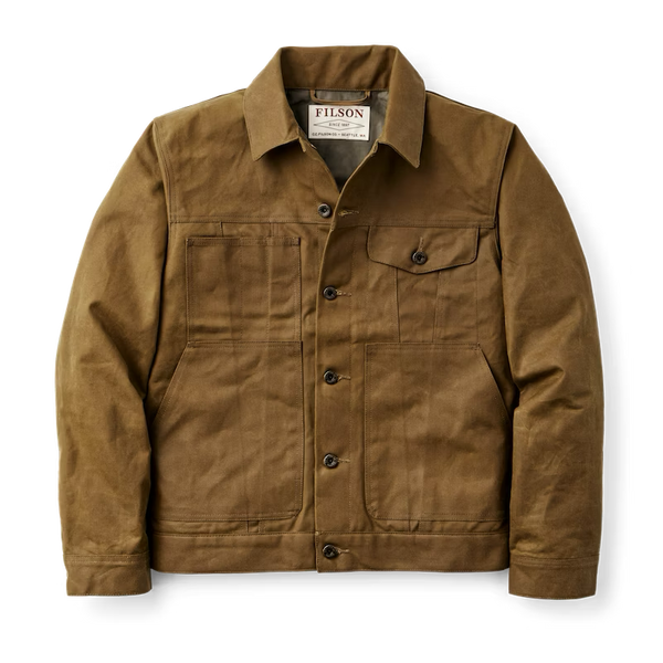 Tin Cloth Short Lined Cruiser Jacket - Rooster 