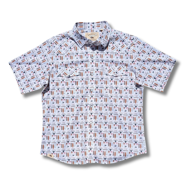 Trisports Short Sleeve Shirt – Burnt Orange