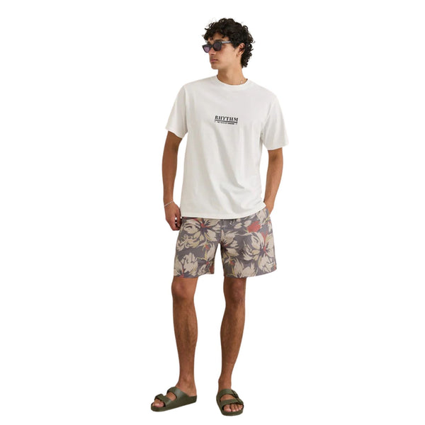 Tropical Camo Beach Short - Rooster 