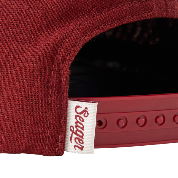 Uncle Bill Hemp Snapback Red/White - Rooster 