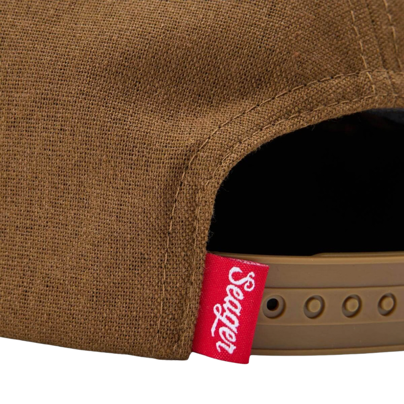 Uncle Bill Hemp Snapback Tan - Rooster 
