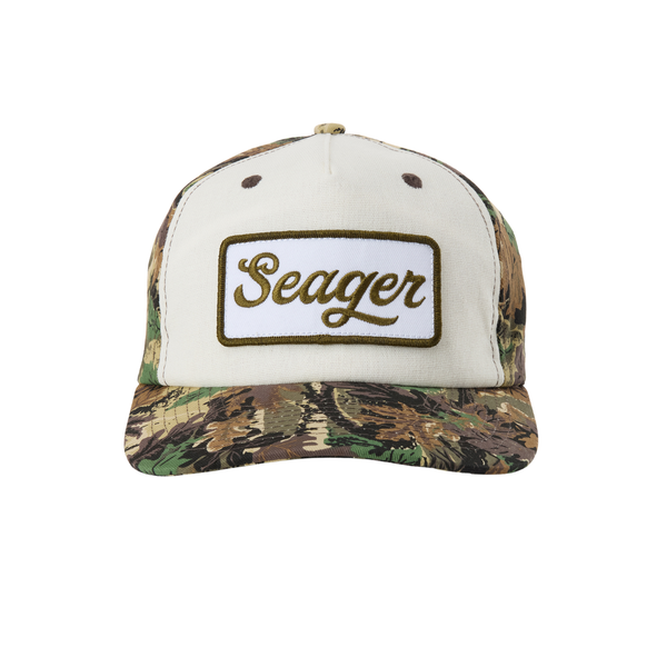 Uncle Bill Hemp Snapback Camo/Cream - Rooster 