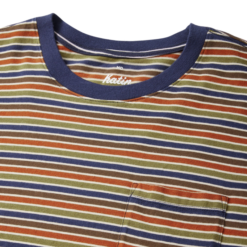 Finley Pocket Tee – Rain Drum