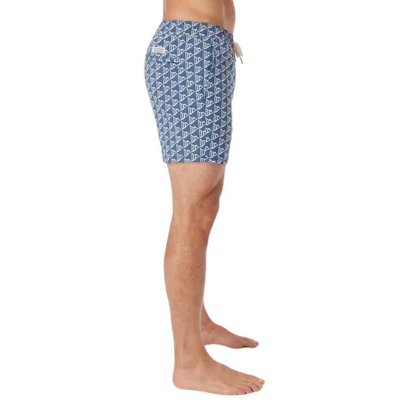 The Bungalow Trunk – Navy Windy Flags