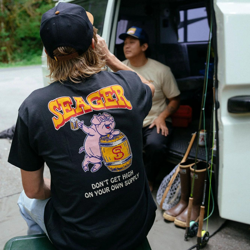 Hog High Tee – Black