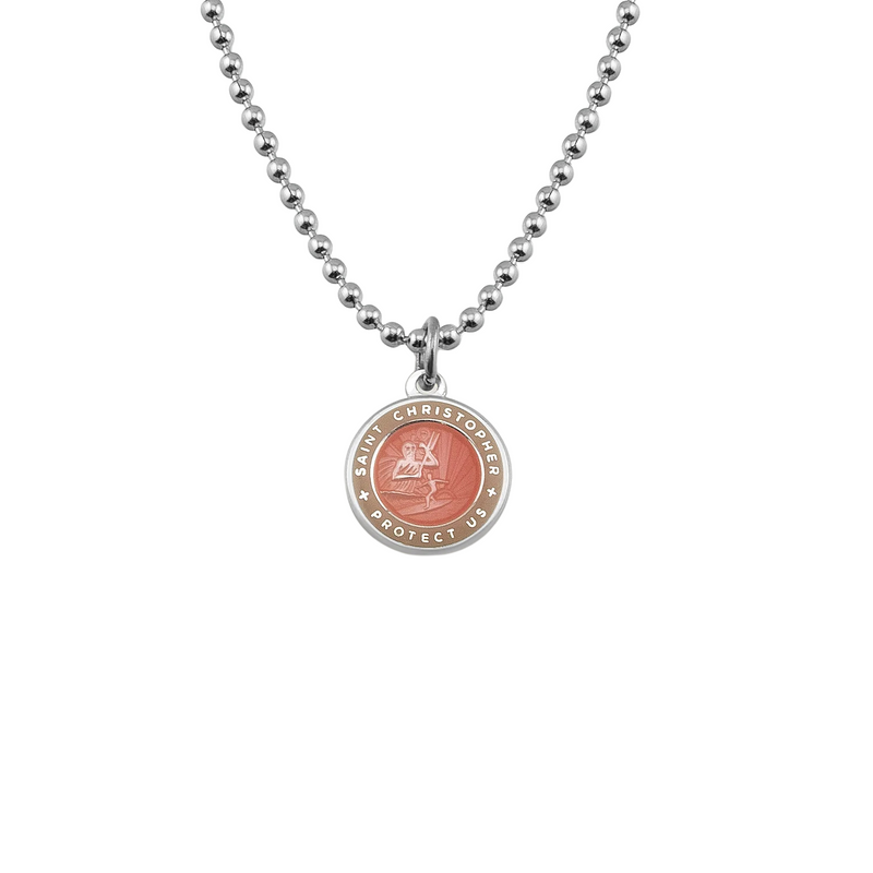 St. Christopher Small – Melon - Blush