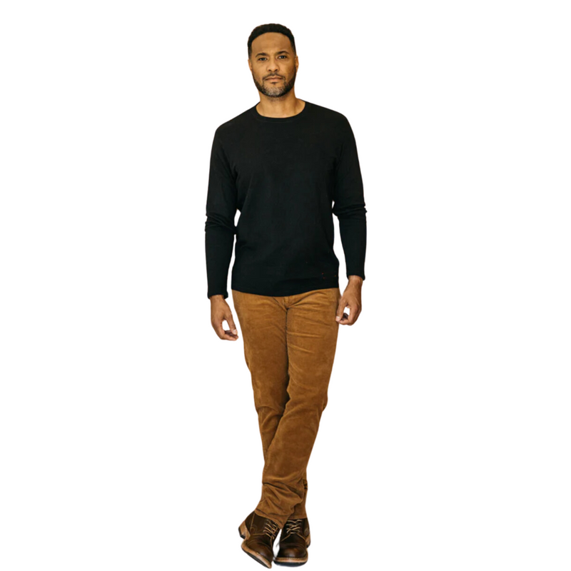 The Drill Crewneck – Black