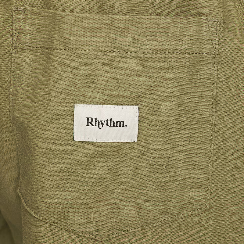 Linen Jam Pant – Olive