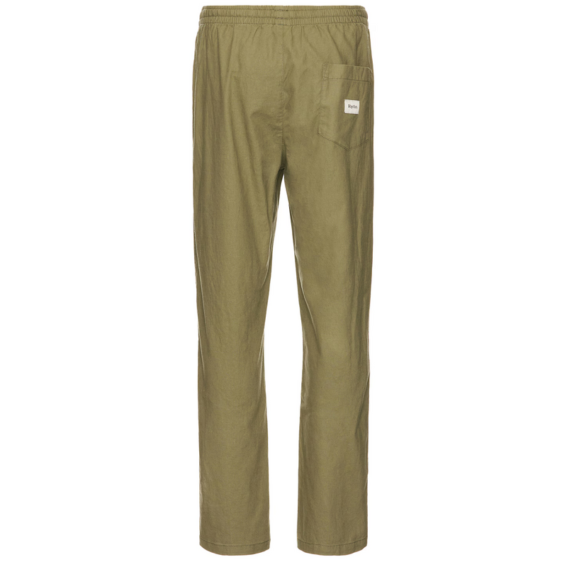 Linen Jam Pant – Olive