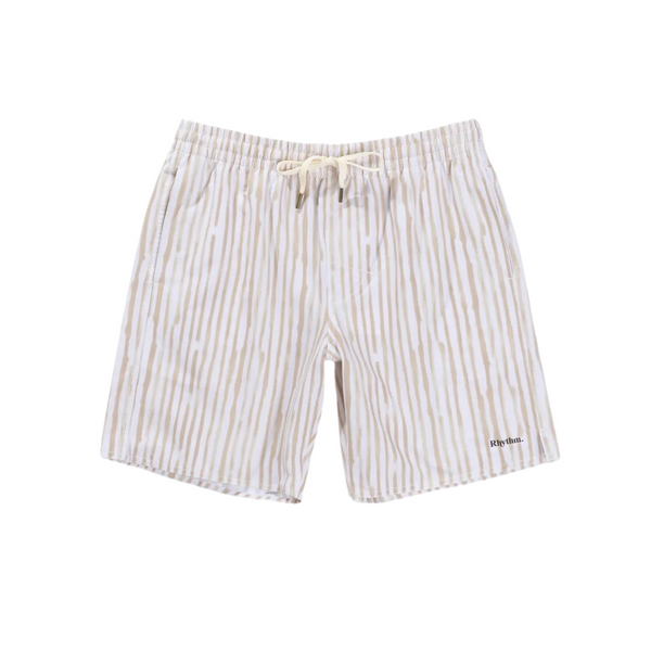 Striped Beach Short - Rooster 
