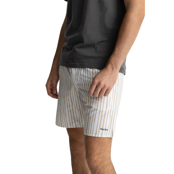 Striped Beach Short - Rooster 