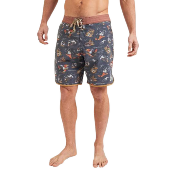 Bruja Boardshorts: Caracara Country - Rooster 