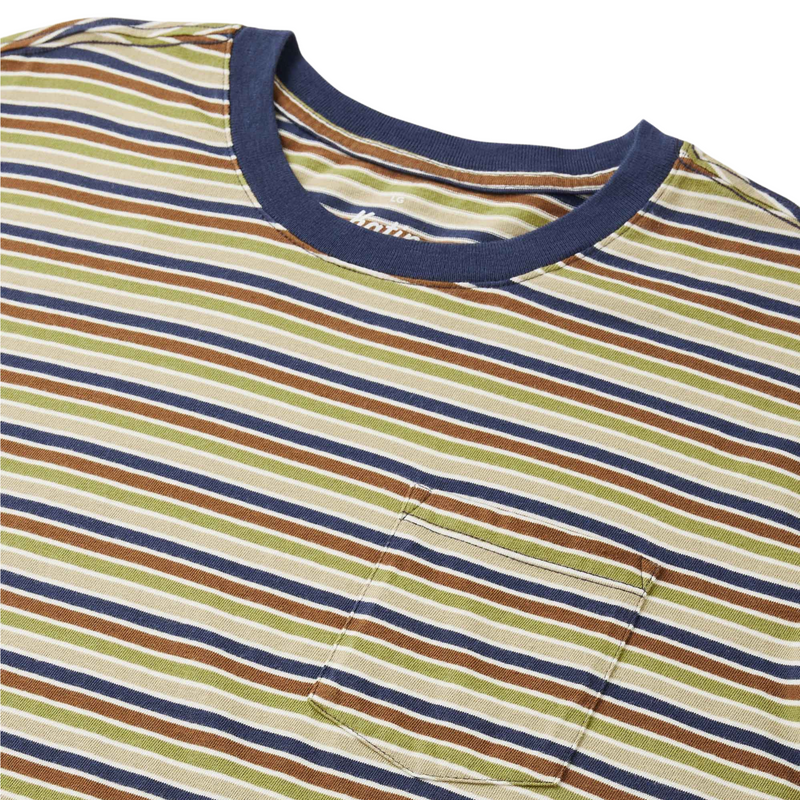 Finley Pocket Tee – Indigo Multi