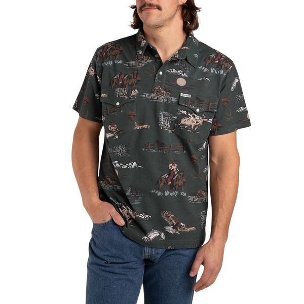 Cantina Men's Polo - Rooster 