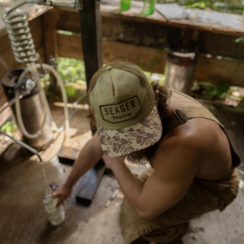 Wilson Mesh Snapback Duck Camo - Rooster 