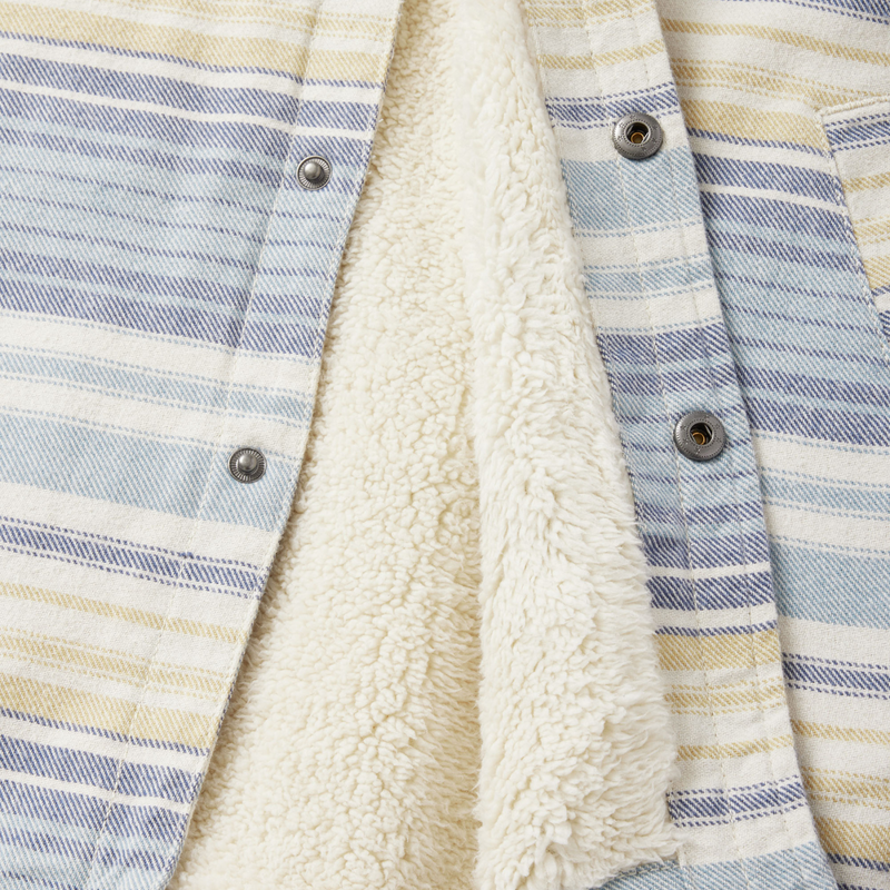Harold Stripe Jacket – Air Force Blue