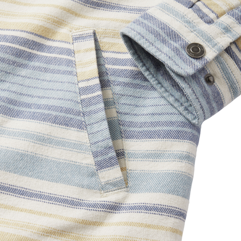 Harold Stripe Jacket – Air Force Blue