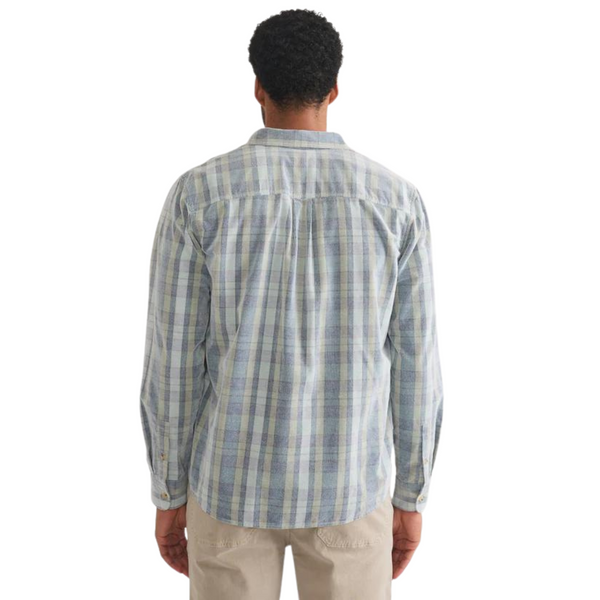 Lightweight Plaid Corduroy Shirt