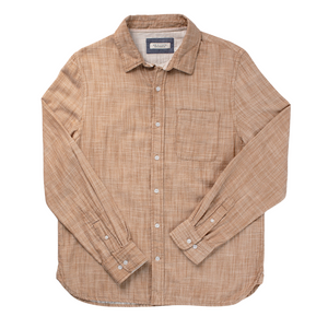 Double Gauze - Long Sleeve - Camel - Rooster 