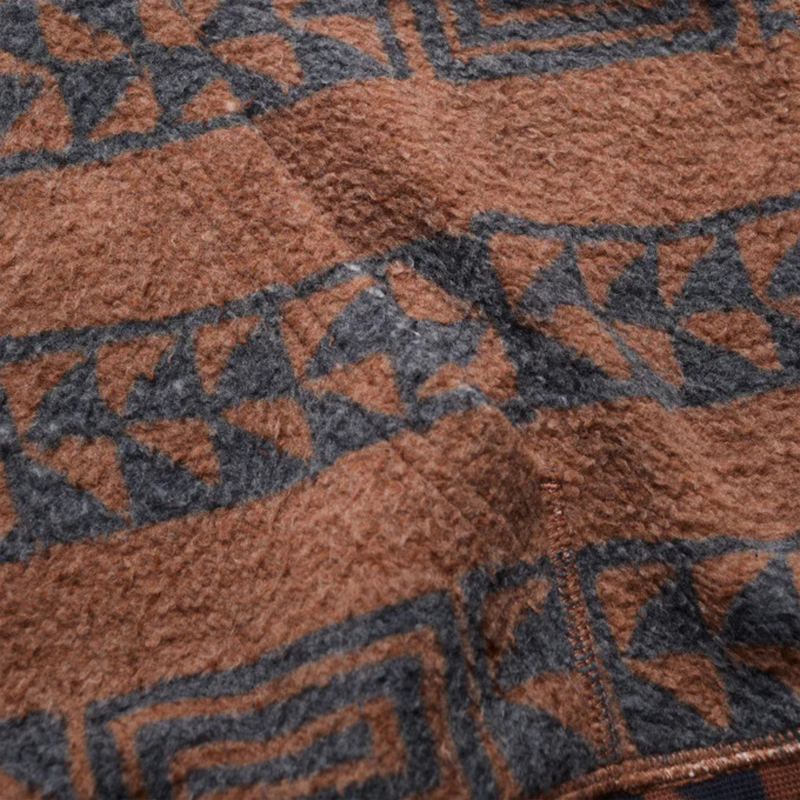 Tajima Hoodie - Hanko Stripe – Mink Brown