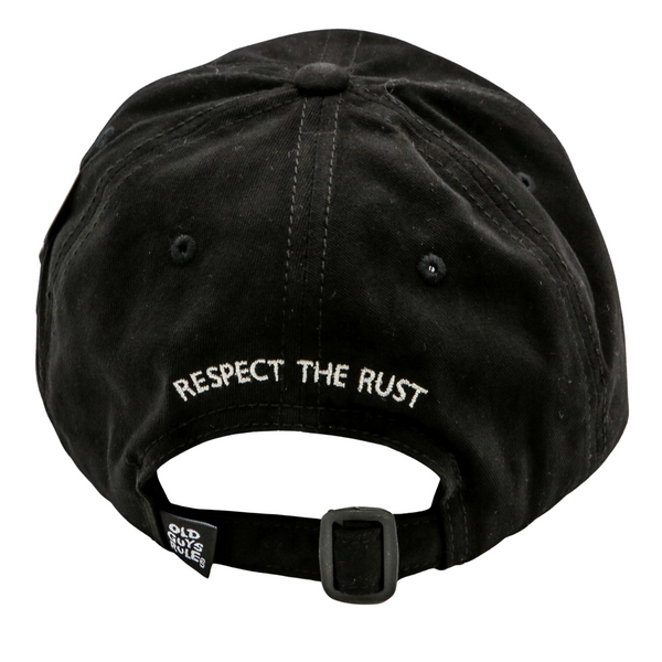 Rusty Truck Black Baseball Cap Black - Rooster 