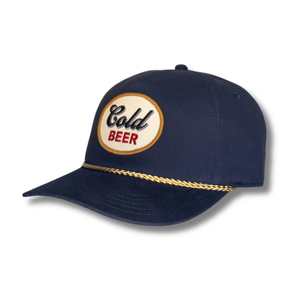 Cold Beer 5 Panel Snapback Hat