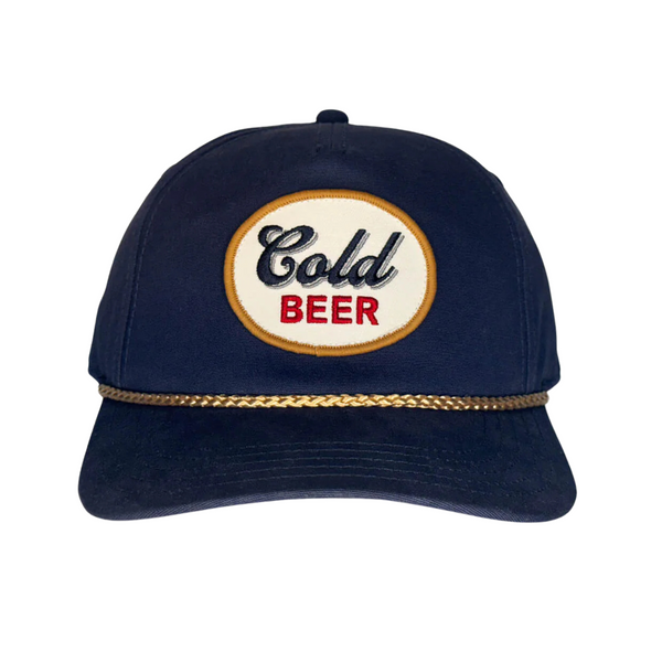 Cold Beer 5 Panel Snapback Hat