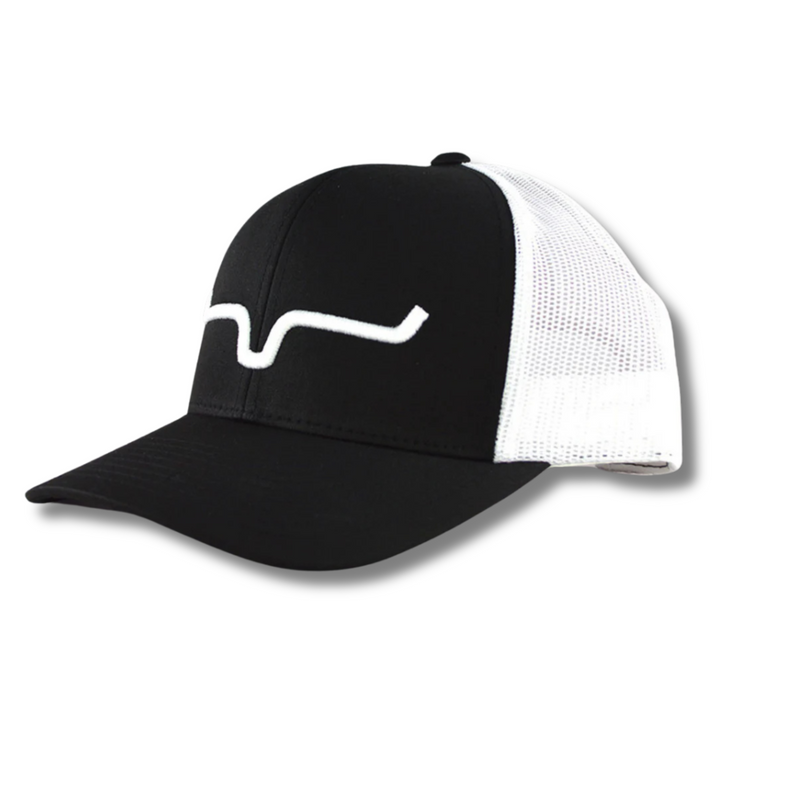 Weekly Trucker – Black/White