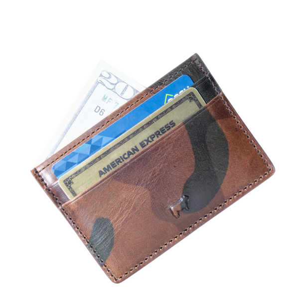 Military Pocket Card Case - Rooster 