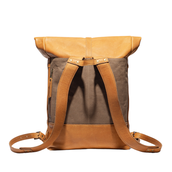 Roll Top Backpack - Rooster 