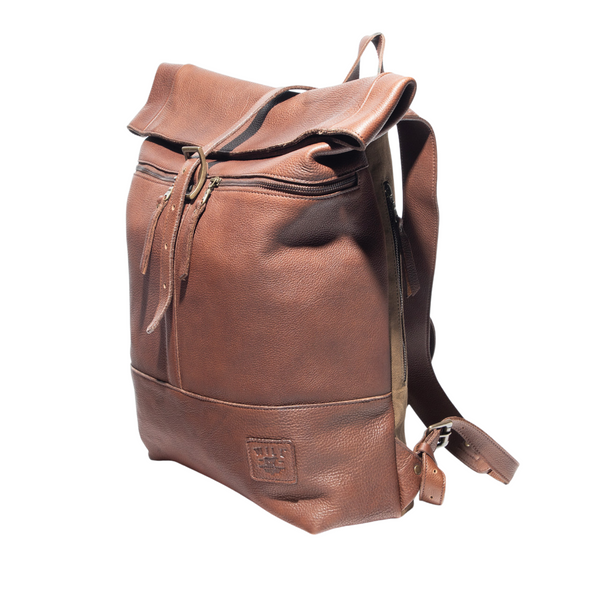 Roll Top Backpack - Rooster 