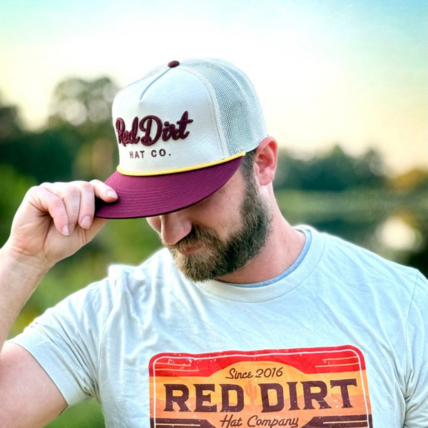 Cowboy Roy - Maroon/Khaki - Rooster 